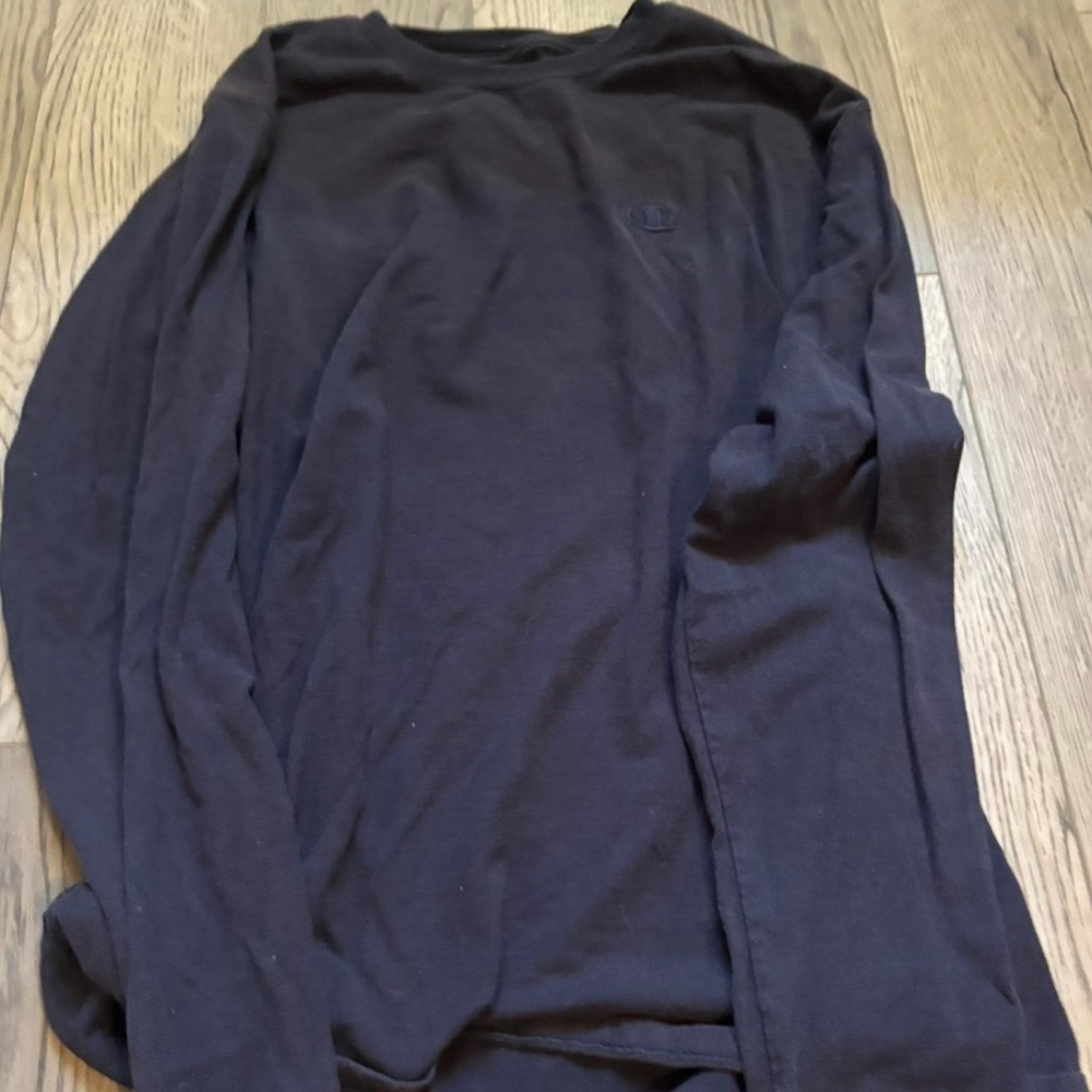 Men's Black Long Sleeve Shirt